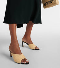 Victoria Beckham Raffia mules