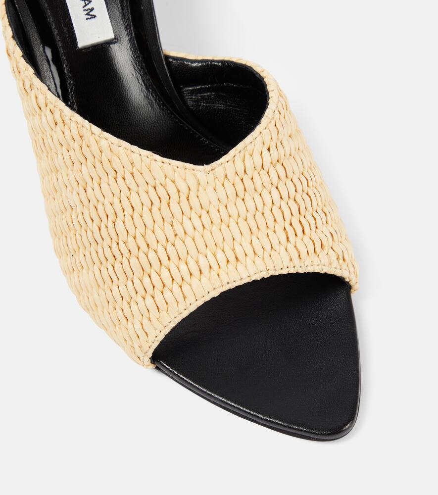 Victoria Beckham Raffia mules
