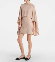 Valentino Toile Iconographe silk jacquard minidress