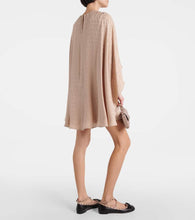 Valentino Toile Iconographe silk jacquard minidress