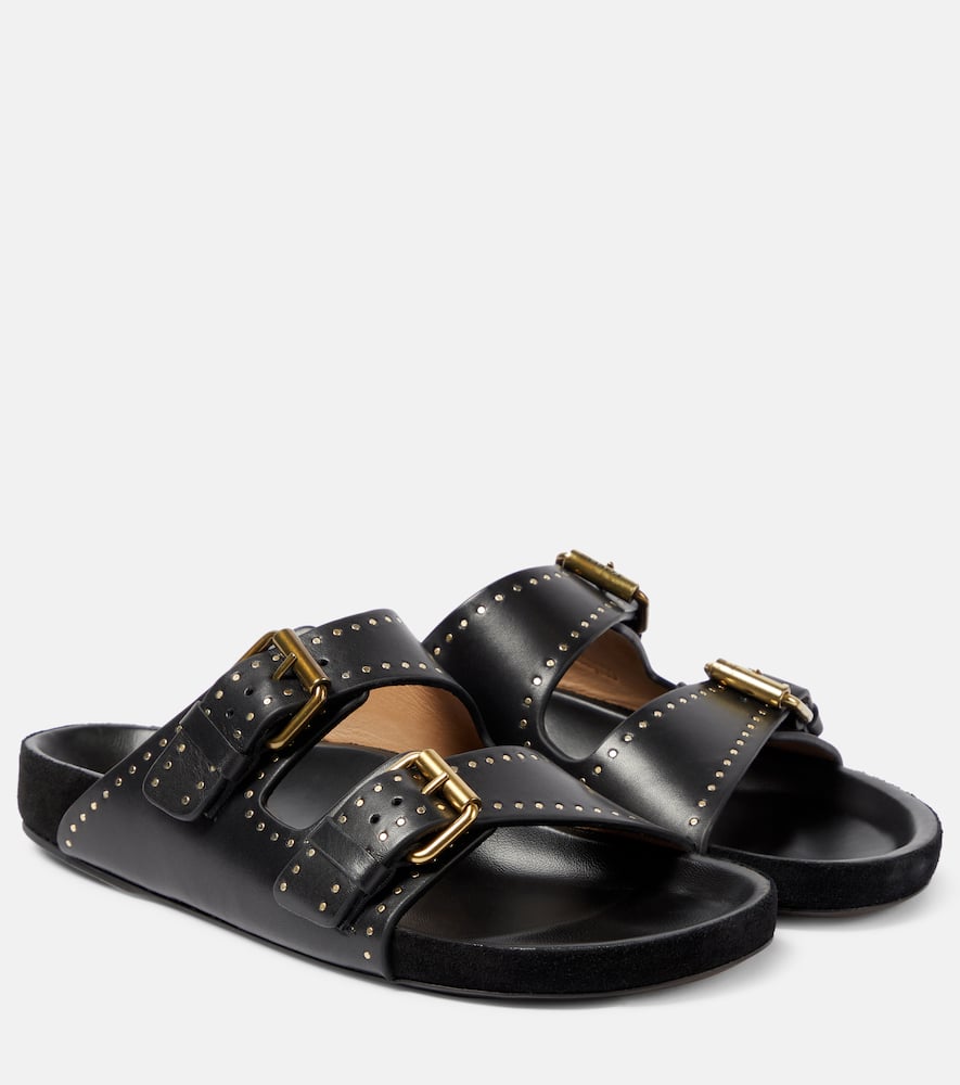 Isabel Marant Lennyo leather slides