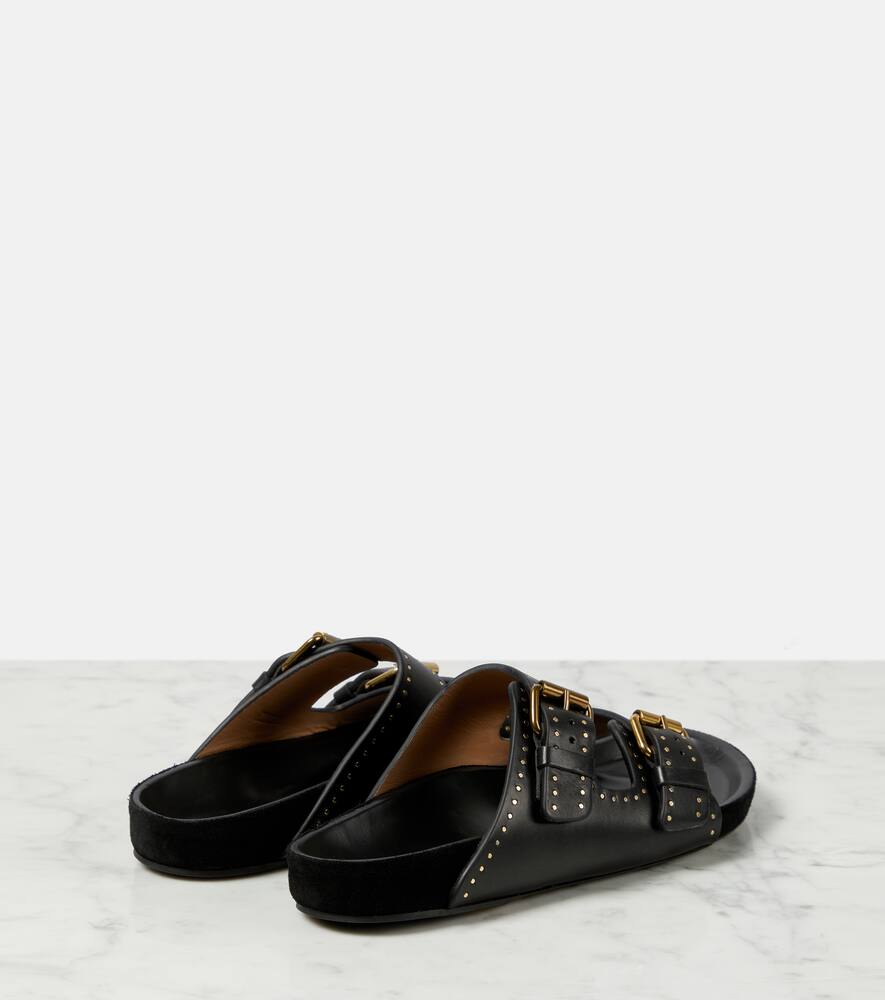 Isabel Marant Lennyo leather slides
