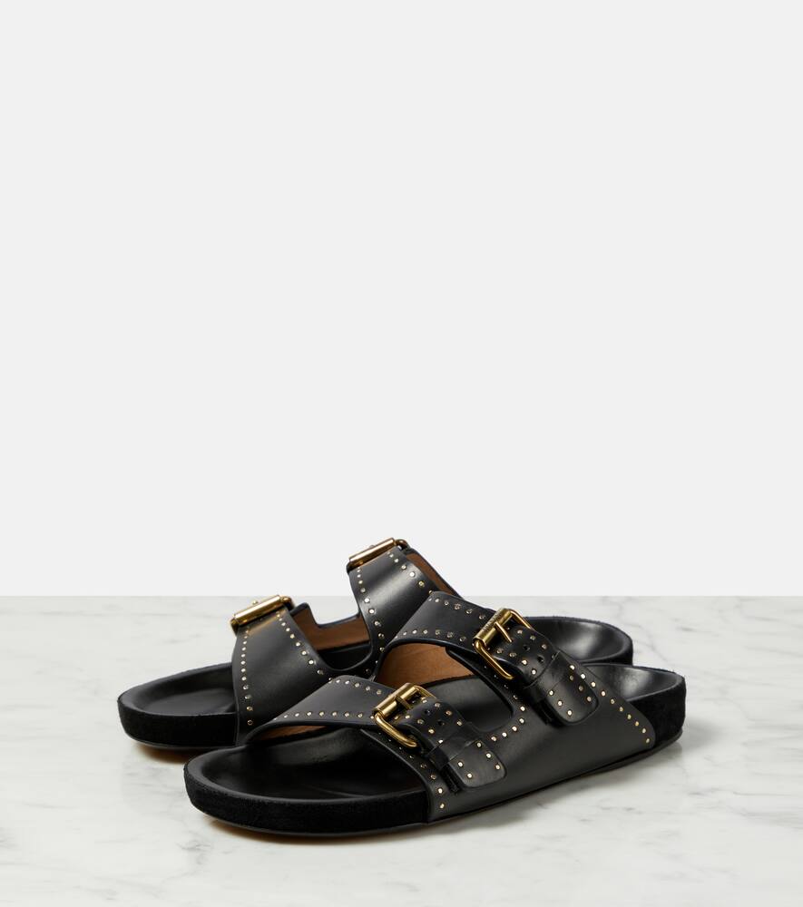 Isabel Marant Lennyo leather slides
