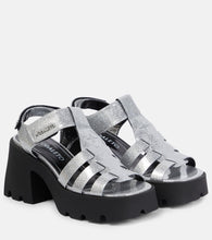 Nodaleto Bulla Emma glitter platform sandals
