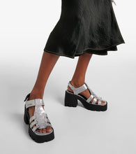 Nodaleto Bulla Emma glitter platform sandals