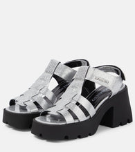 Nodaleto Bulla Emma glitter platform sandals