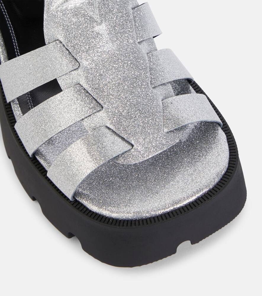 Nodaleto Bulla Emma glitter platform sandals