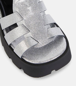 Nodaleto Bulla Emma glitter platform sandals