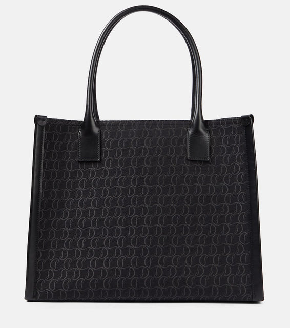 Christian Louboutin By My Side E/W Large canvas tote bag. Shop Christian Louboutin Tote Bags for women now.