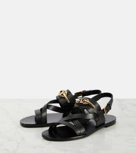 Valentino Garavani VLogo Signature leather sandals