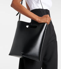 Alaia Folded leather tote bag