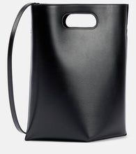 Alaia Folded leather tote bag