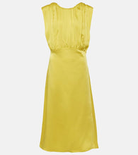 Jil Sander Gathered midi dress