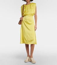 Jil Sander Gathered midi dress