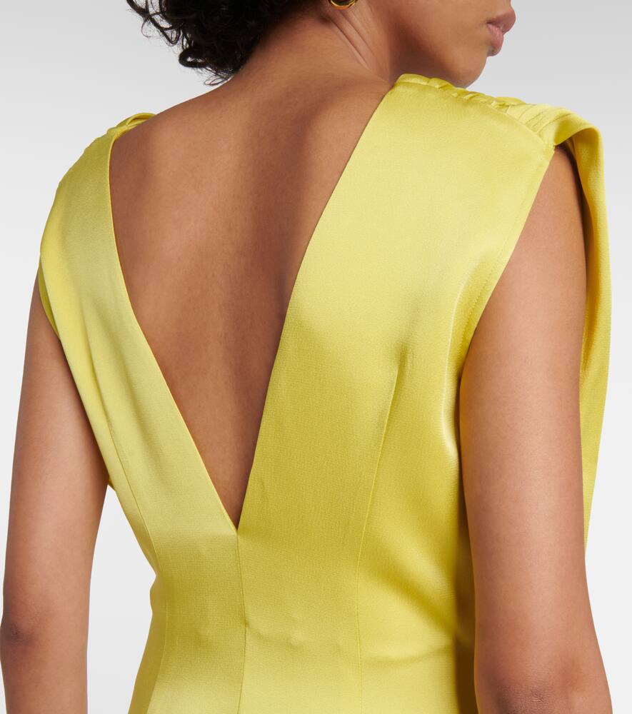 Jil Sander Gathered midi dress