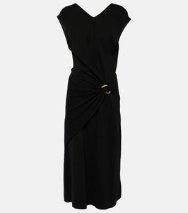 Jil Sander Virgin wool midi dress