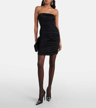 Saint Laurent Strapless minidress