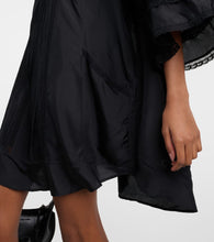 Isabel Marant Zakae ruffle-trimmed silk minidress
