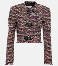 Isabel Marant Gradilia cropped wool-blend jacket - Isabel Marant Gradilia 短款羊毛混纺夹克