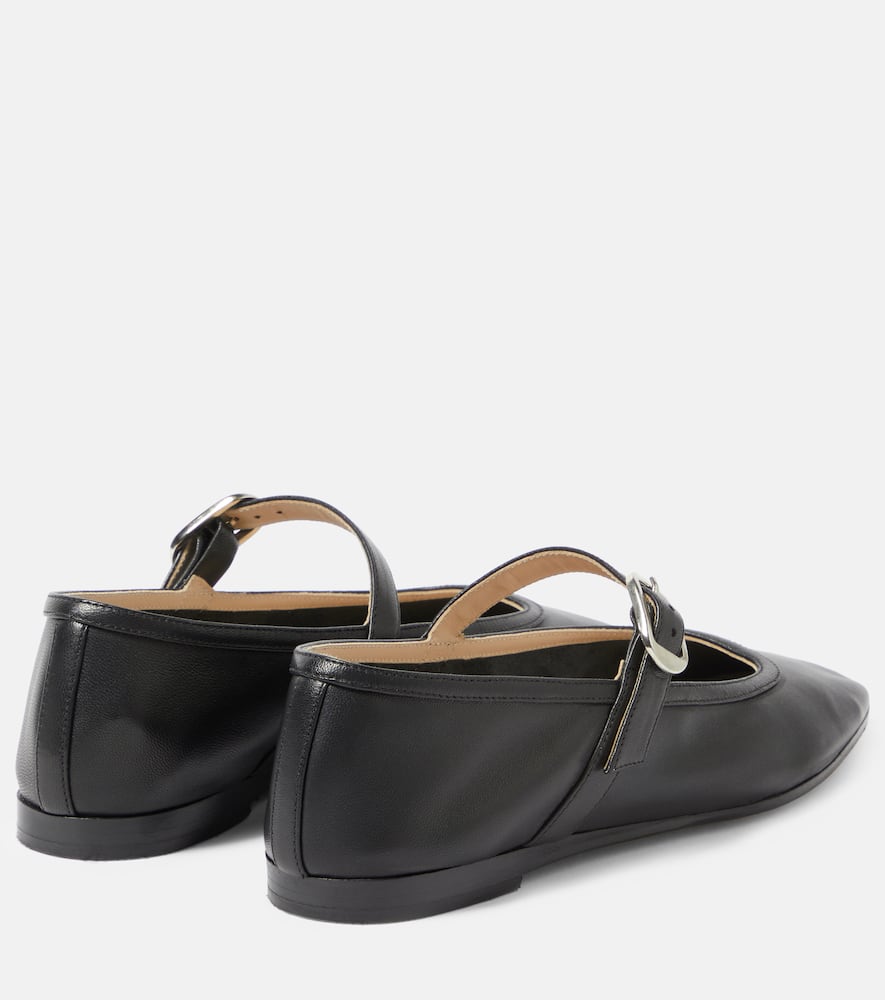 Le Monde Beryl Leather Mary Jane ballet flats