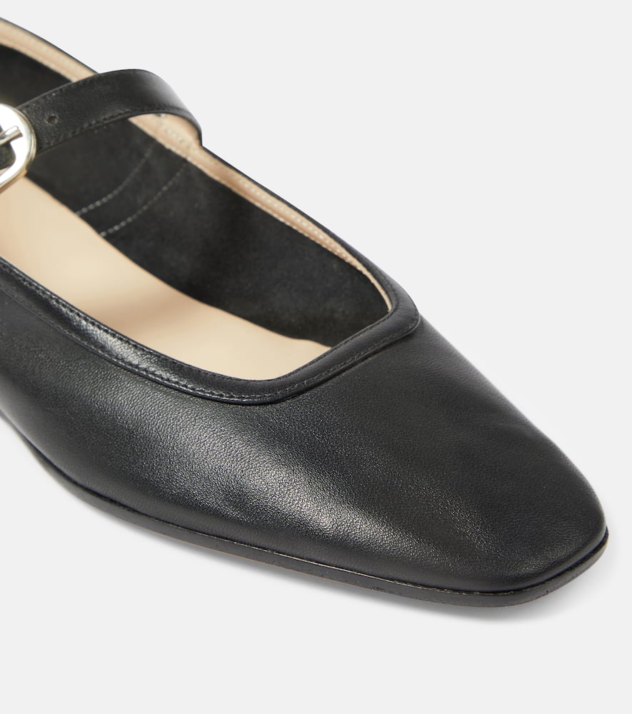 Le Monde Beryl Leather Mary Jane ballet flats