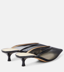 Le Monde B√É¬©ryl Venetian mesh mules