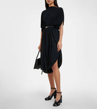 MM6 Maison Margiela Belted midi dress