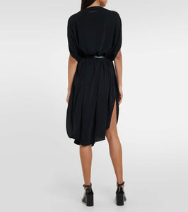 MM6 Maison Margiela Belted midi dress