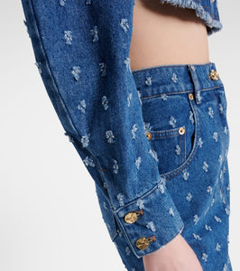 Nina Ricci Cropped denim jacket