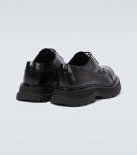 Alexander McQueen Tread leather Derby shoes