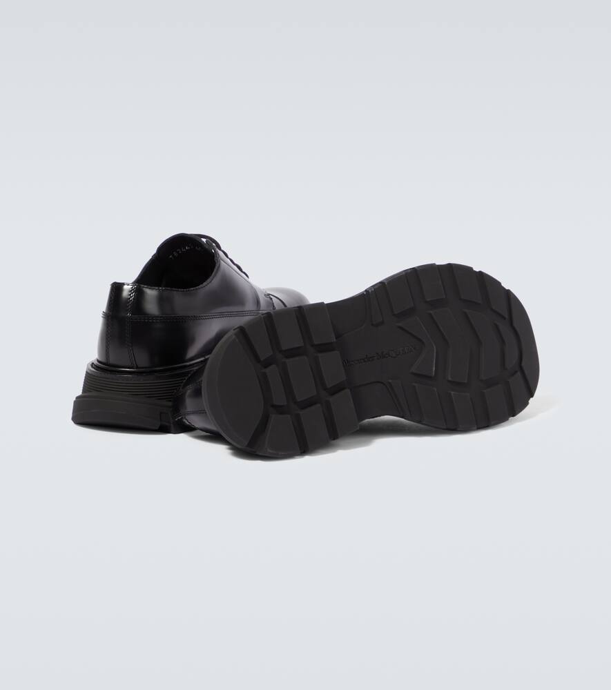 Alexander McQueen Tread leather Derby shoes