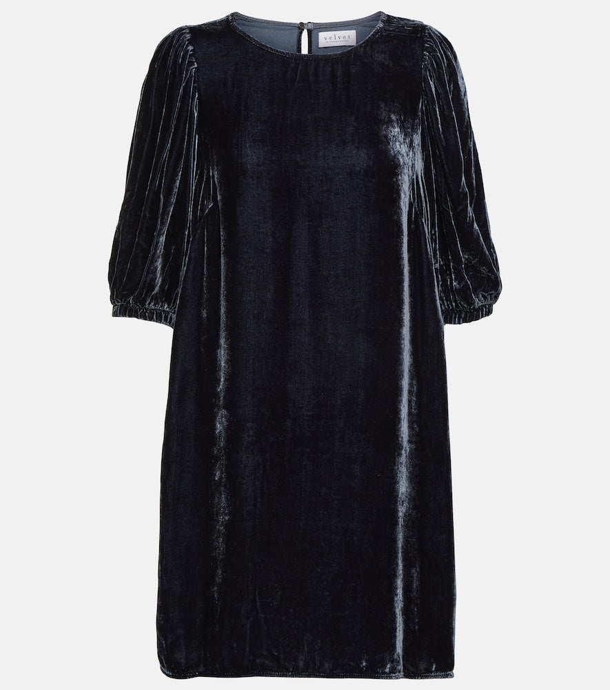 Velvet Velvet minidress. 丝绒迷你连衣裙