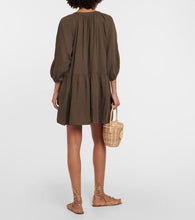 Velvet Nica cotton gauze minidress