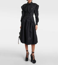 Vivienne Westwood Kate cotton poplin midi dress