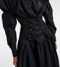Vivienne Westwood Kate cotton poplin midi dress