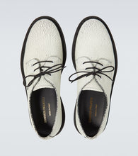 Common Projects Cracked leather Derby shoes