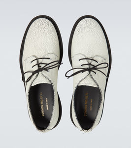 Common Projects Cracked leather Derby shoes