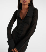 Jacquemus La robe Manta striped shirt dress