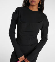 Jacquemus Sabre jersey maxi dress