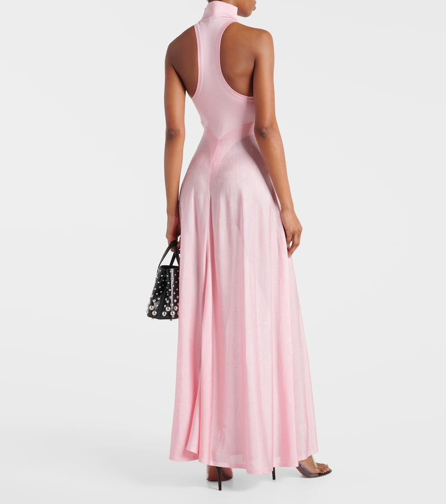 Alaia Turtleneck maxi dress