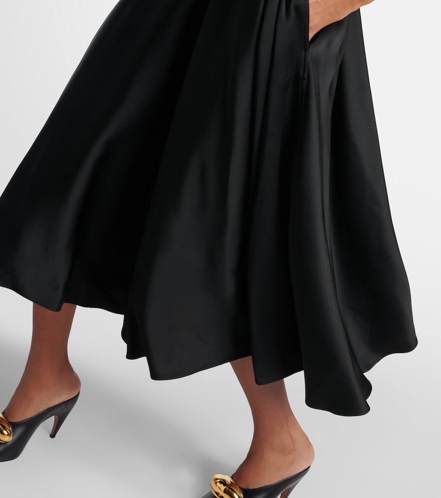 Alaia Cotton-blend midi dress