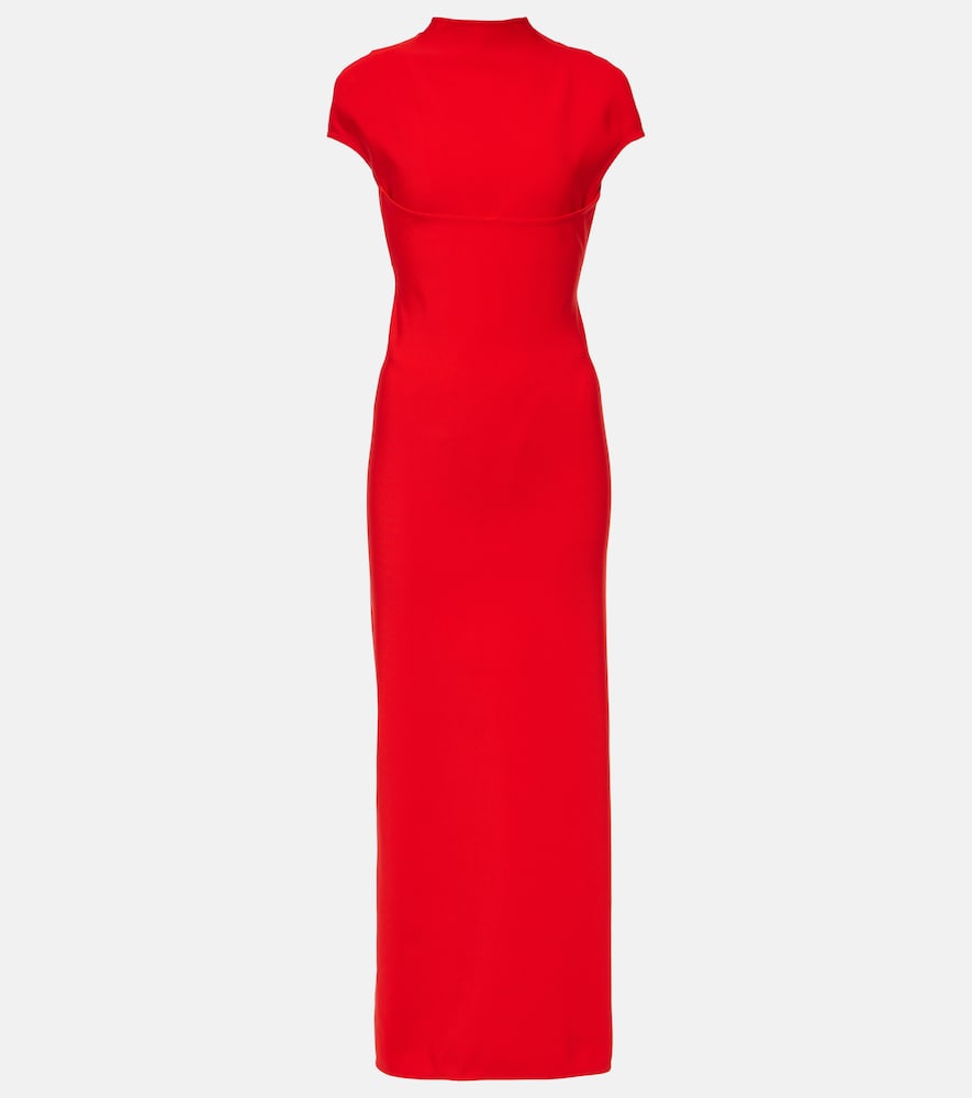 Alaia Cutout jersey maxi dress. Alaia 镂空针织长裙