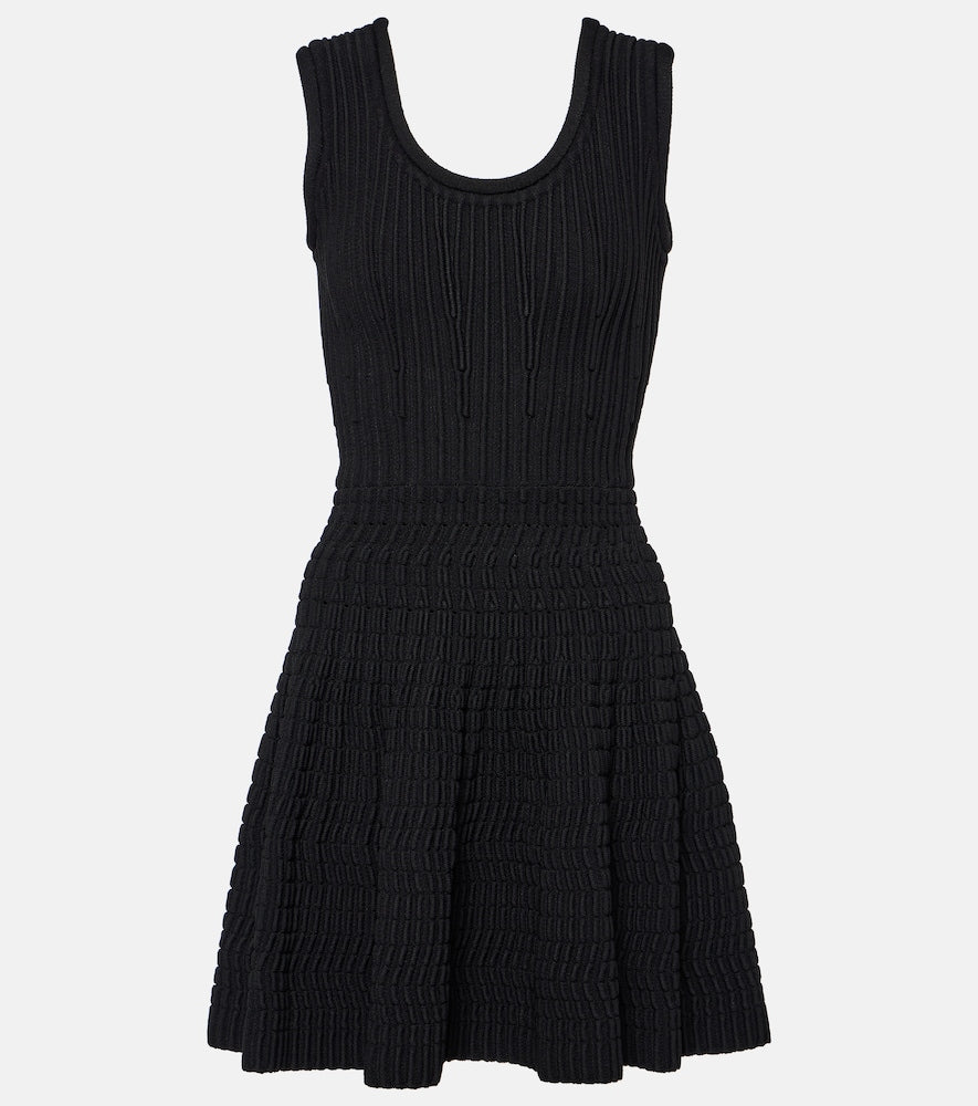 Alaia Pointelle minidress. Alaia Pointelle 迷你连衣裙