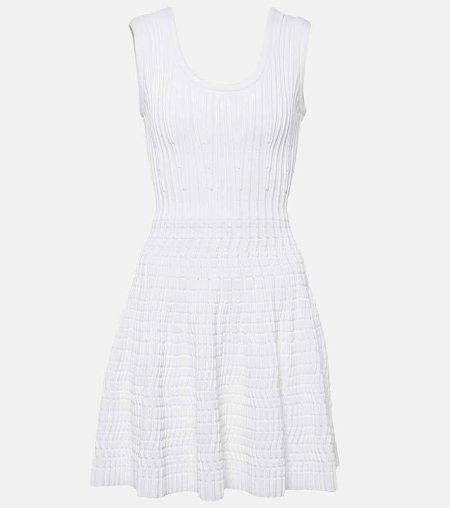 Alaia Pointelle minidress. Alaia Pointelle 迷你连衣裙