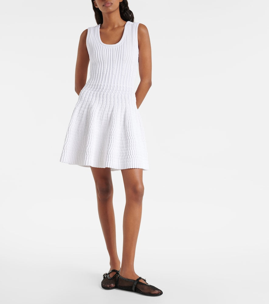 Alaia Pointelle minidress
