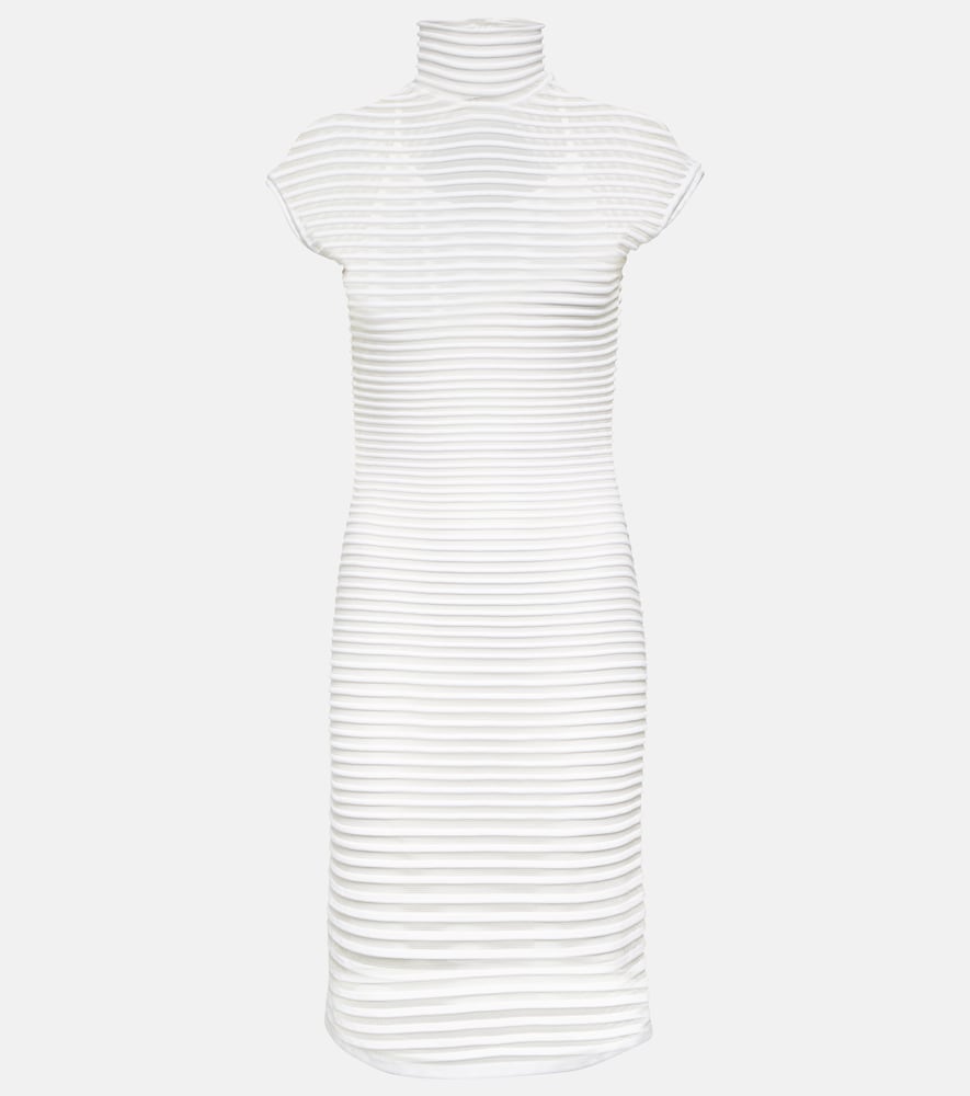 Alaia Striped minidress. Alaia 条纹迷你连衣裙
