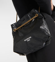 Balenciaga Crush Mini leather tote bag