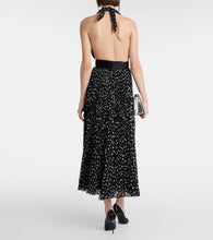 Dolce&Gabbana Polka-dot chiffon midi dress