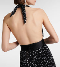 Dolce&Gabbana Polka-dot chiffon midi dress