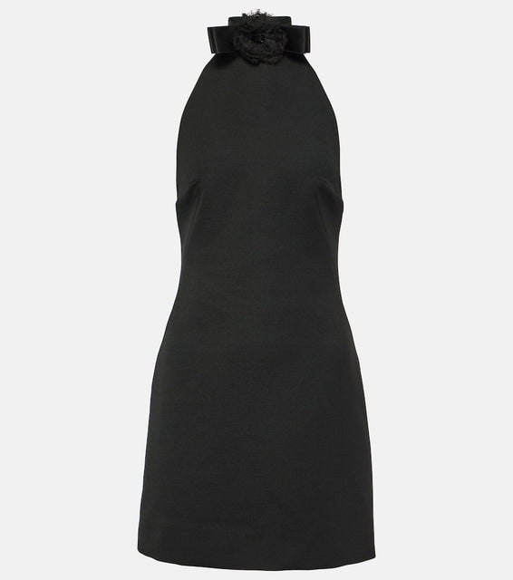 Dolce&Gabbana Halterneck virgin wool minidress